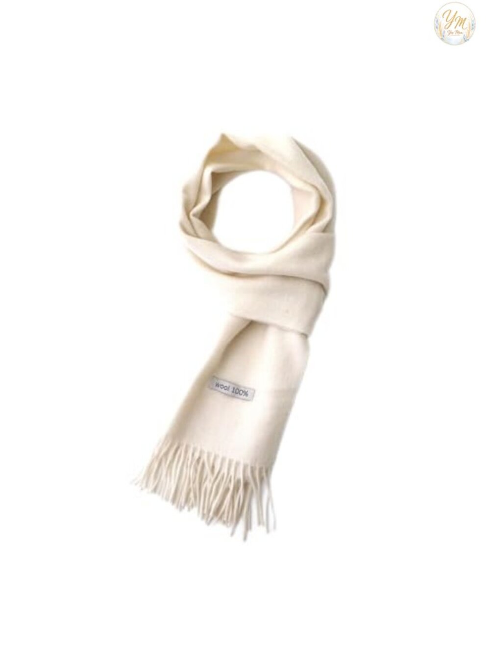 100% Wool Winter Scarf Soft Warm Unisex 71x12 Gift Box